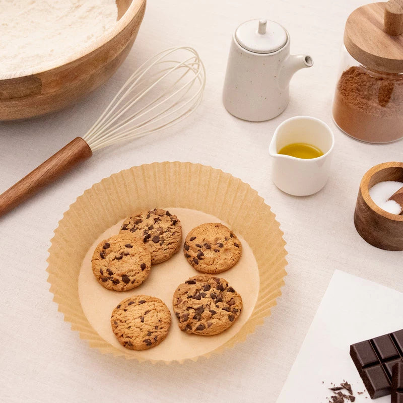 Airfryer Round Silicon Paper Form Ø16 x 4,5 cm