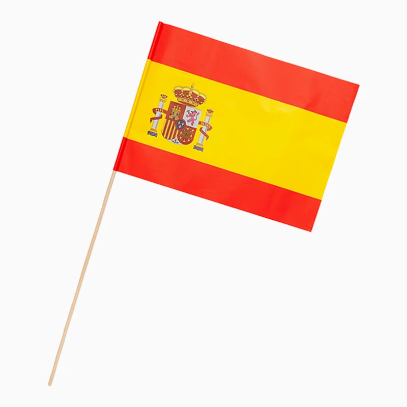 Drapeaux à main 20 x 30 cm Espagne