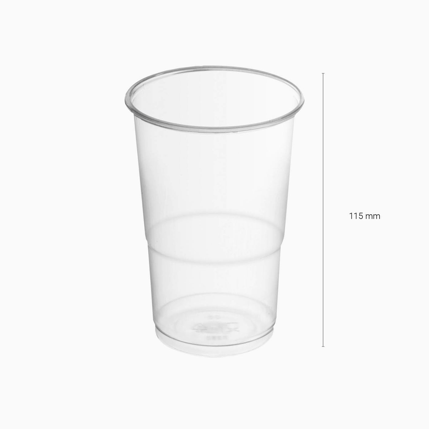 Bicchiere infrangibile trasparente 330cc