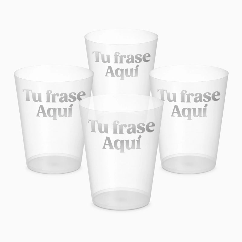 Vaso Cubata Ancho Transparente 480 cc Personalizado