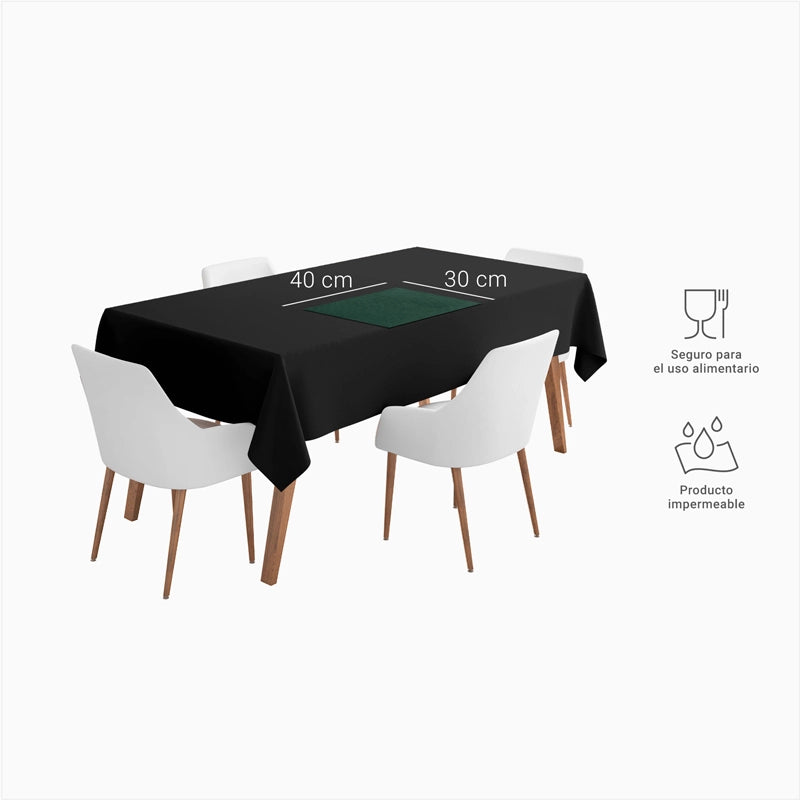 Singolo tnt tnt 30 x 40 cm verde scuro