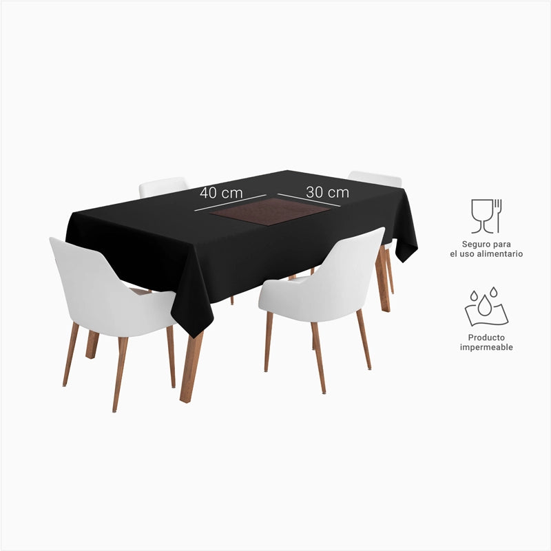 30 x 40 cm marrone singolo tovaglie tnt