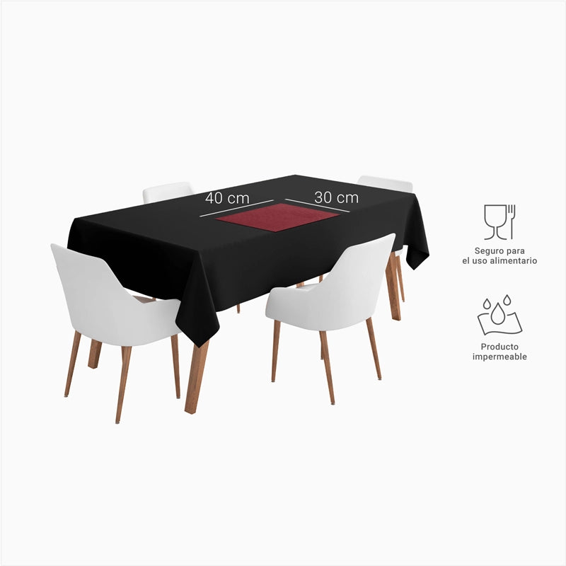 Singolo tnt tnt 30 x 40 cm bordeaux