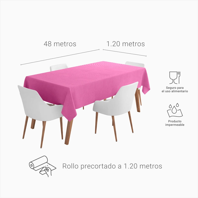 48m TNT TNT Roll avec 1,20 m rose