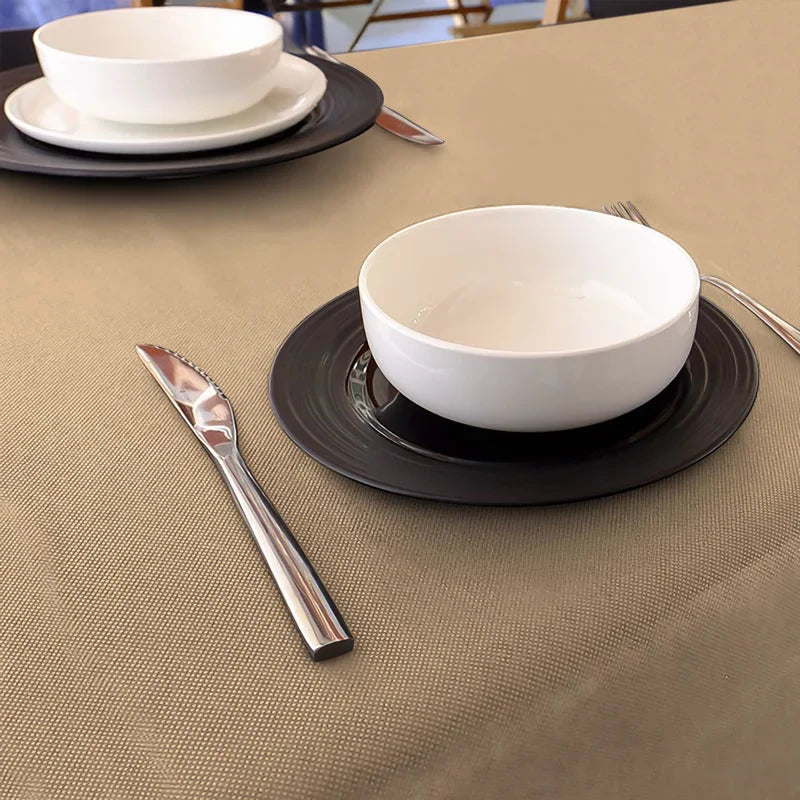 Rollo Mantel Tejido TNT Multiusos Decorativo 1.20 x 5 m Crema