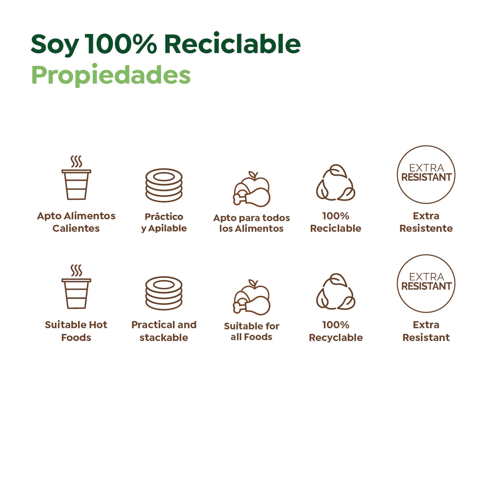 Colher de catering para dedos transparentes