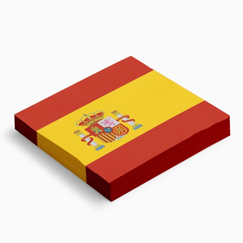 Serviette en papier 33 x 33 cm Espagne