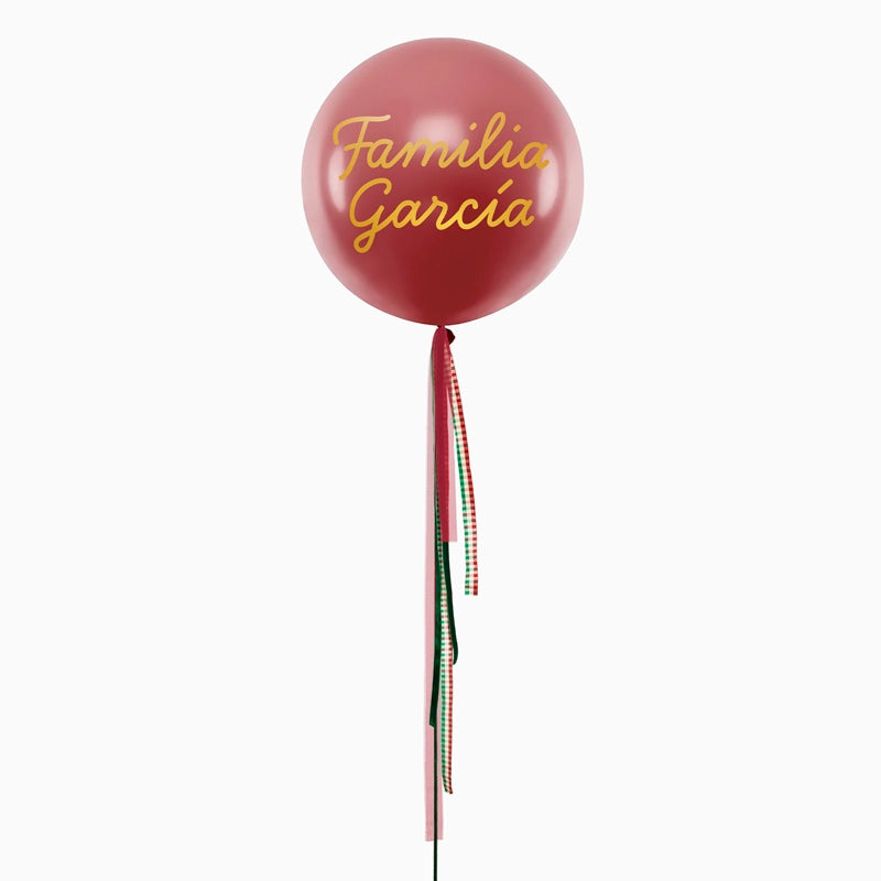 JUMBO 60 CM RED BALL WITH FAMILY WINILE GOLD