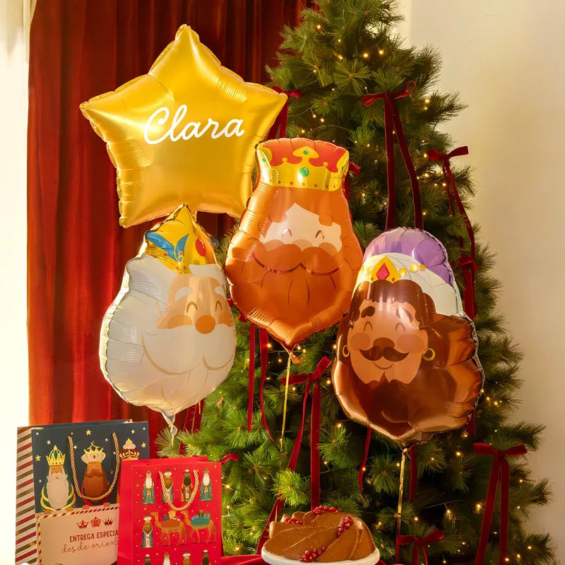 Foil Kings Globo with Custom Gold Star Vinil