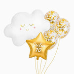 Imposta il nome e l'età dei globi cloud personalizzati