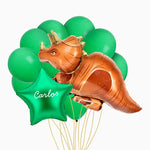 Set Globes Dino Triceratops personnalisé