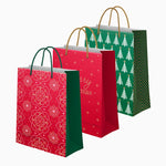 Bolsa Regalo Mediana Navidad 26 x 10 x 32 cm Winter