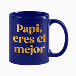 Tazza in ceramica 'Papà. sei il migliore' Navy Blue