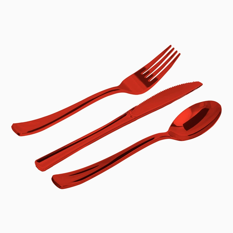 Red PREMIUM METALIZED PREMIUM COVERY 6 PEOPLE