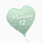 Benutzerdefinierte grüne Kuchenfolie Globus Name Name und Alter Blanco Vinyl