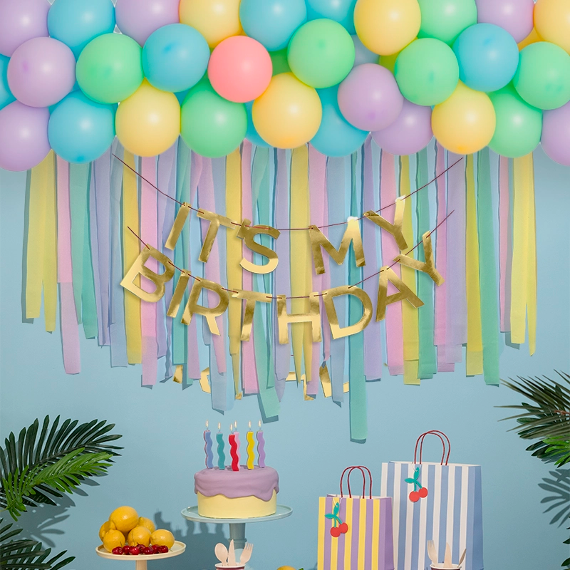 Kit Decoración Pared Happy Vibes