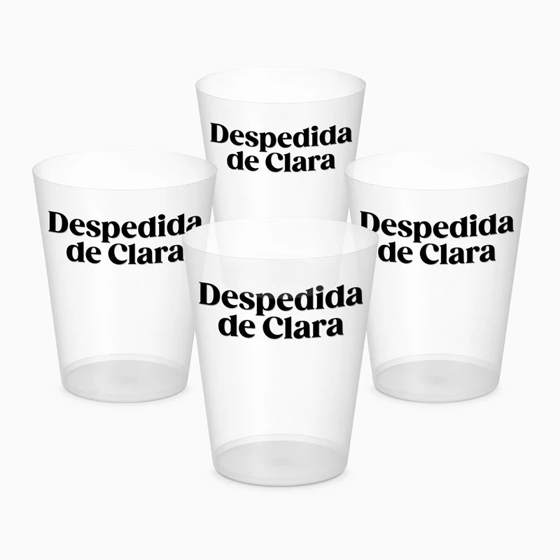 Breites, transparentes Cubata-Glas, 480 cm³, personalisierbar