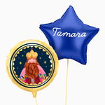 Globo scheitern König Magier Gaspar und Custom Blue Star Vinyl White