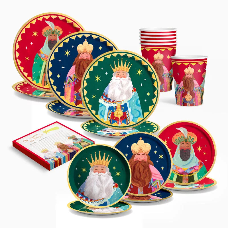 Basic Table Kit Three Kings Night 6 People 48 pieces