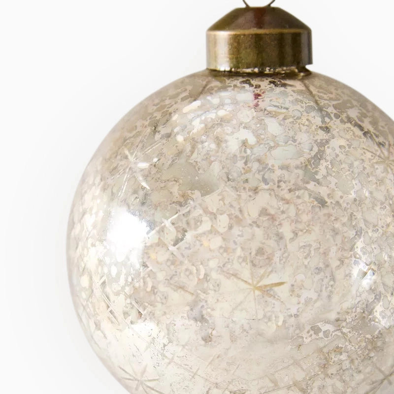 Bola de Navidad Vidrio Transparente Personalizada