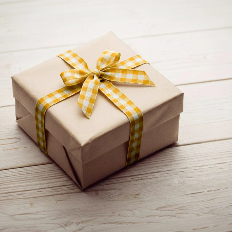 Cinta Tela Vichy 3 cm x 1.6 m Mostaza