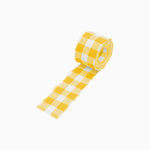 Cinta Tela Vichy 3 cm x 1.6 m Amarillo