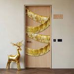 Weihnachts-Rentier-Türdekorationsset, 2-teilig