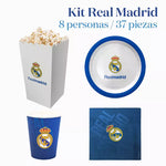 Kit Mesa Basic 8 Personas Real Madrid 37 piezas