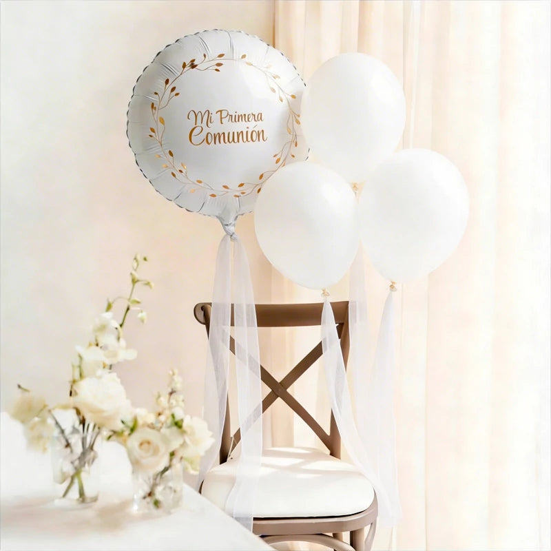 Set Globos Mi Primera Comunión