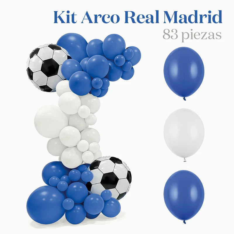 Kit Arco Globos Real Madrid
