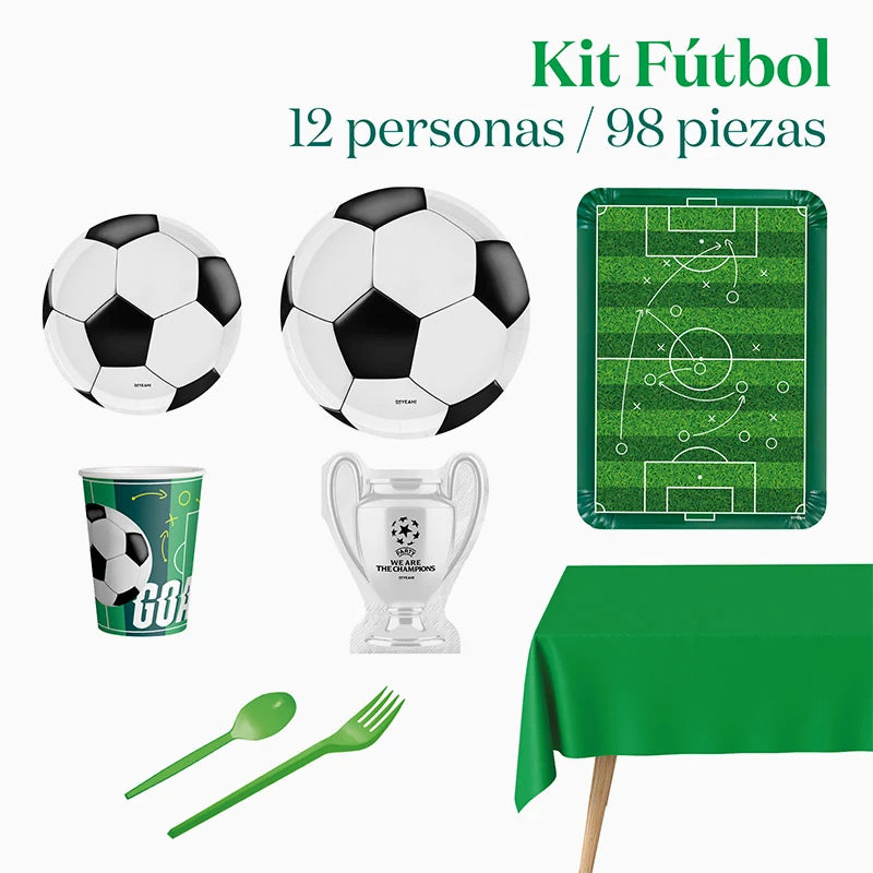Premium Table Kit 12 people Soccer 97 pieces