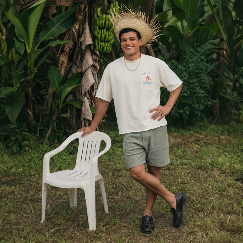 Inspiracion con Sombrero Paja Marrón