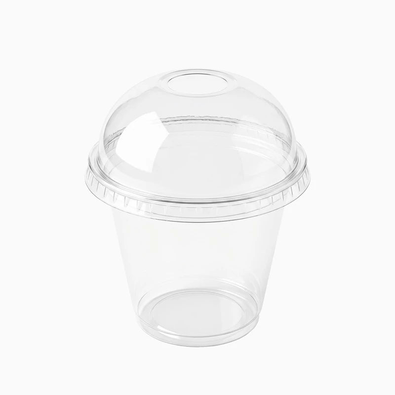 Inspiracion con Vaso Cúpula Plástico 270 cc Transparente
