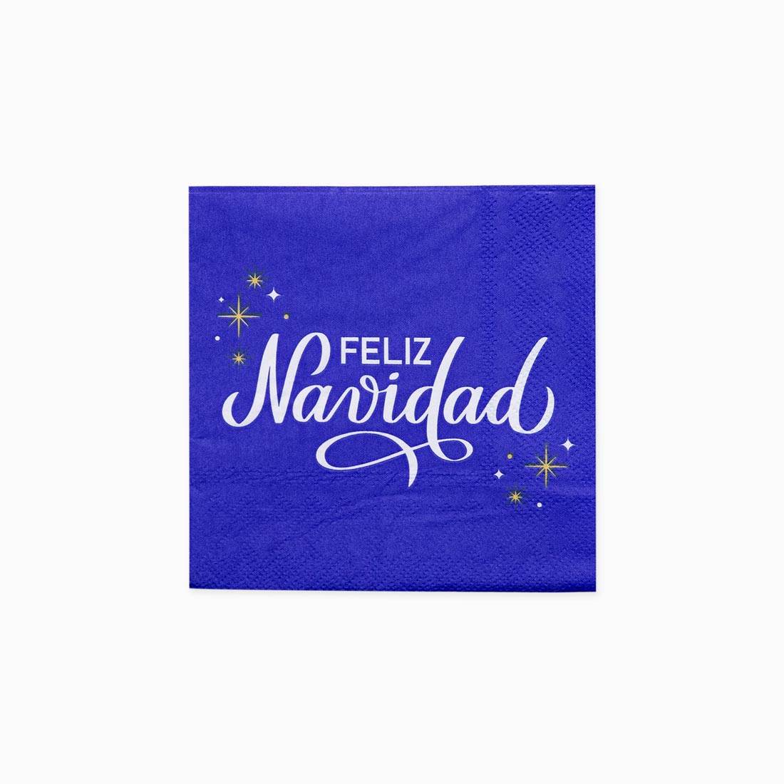 25 x 25 cm serviettes en papier "Joyeux Noël" Blue Night