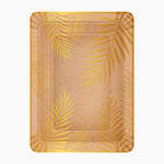 Bandeja Rectangular Natural Palmera 25x34 cm