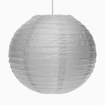 Large lamp Big paper Ø40 cm silver