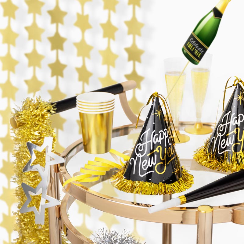 Bolsa de Cotillón Gala Nochevieja 7 Piezas (48 uds)