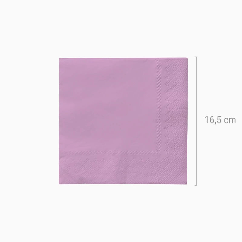 Servilletas Papel Doble Capa 33 x 33 cm Lavanda