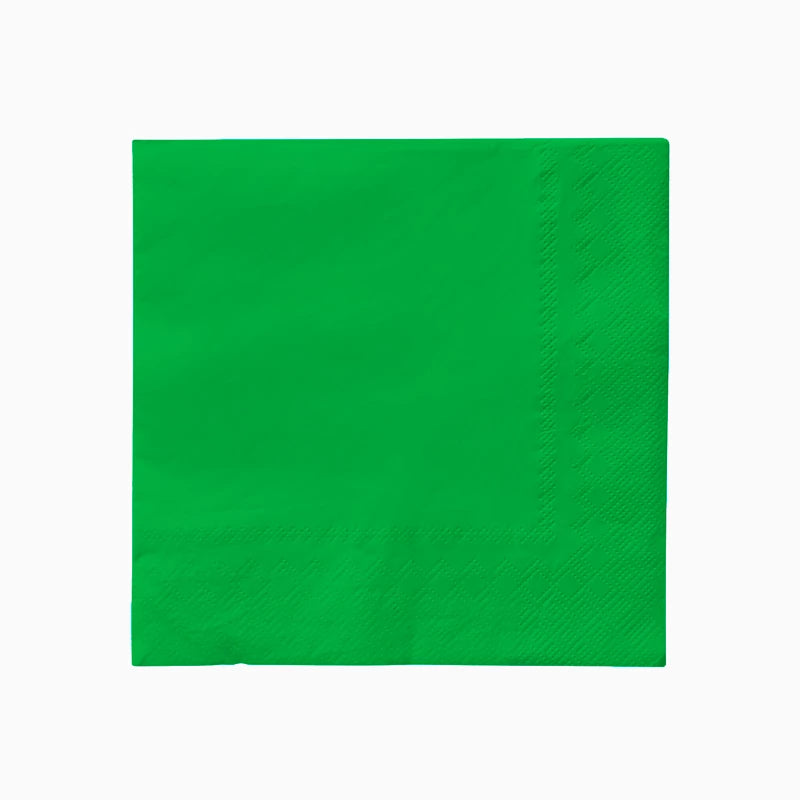 Servilletas Papel Doble Capa 33 x 33 cm Verde