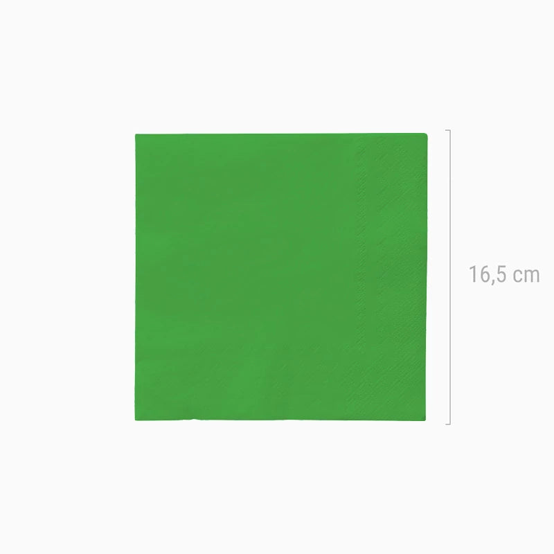 Inspiracion con Double Layer Paper Napkins 33 x 33 cm Green