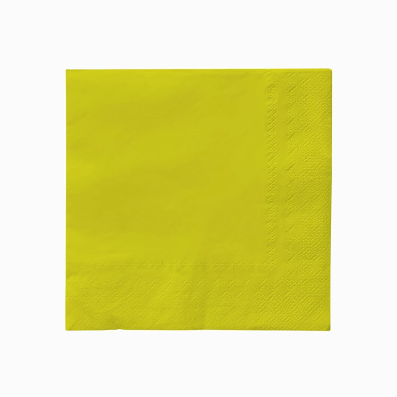 Servilletas Papel Doble Capa 33 x 33 cm Verde Lima