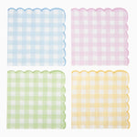 Servilletas Papel 33 x 33 cm Vichy Color Pastel