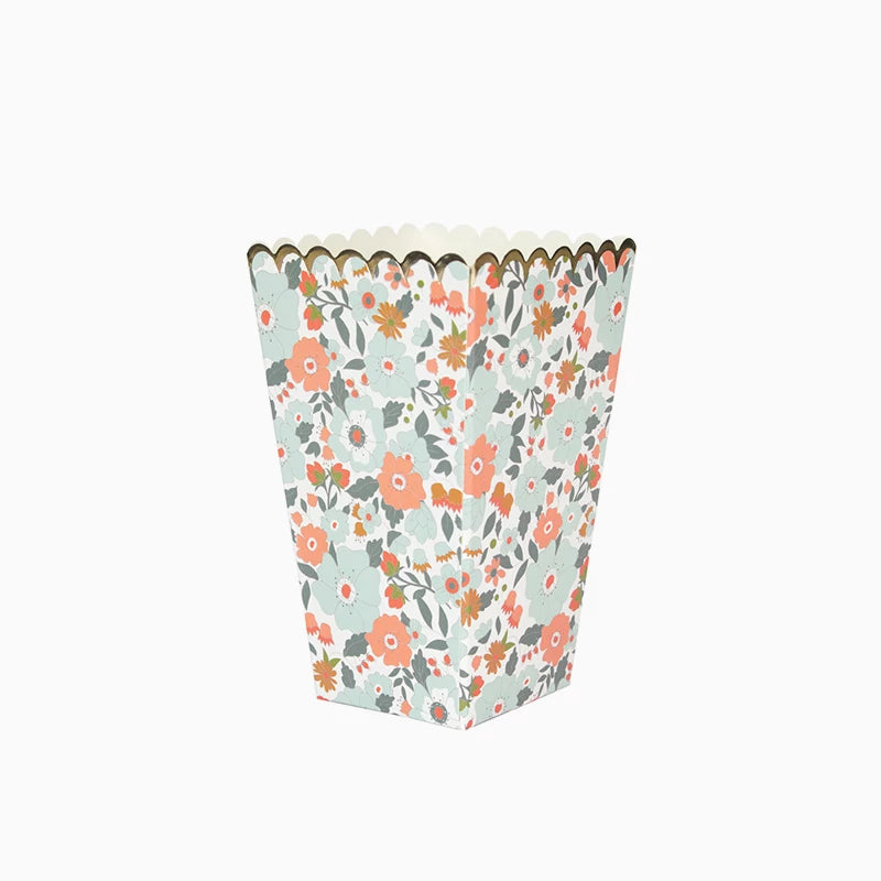 Cajas Palomitas 7 x 7 x 12.5 cm Liberty Azul