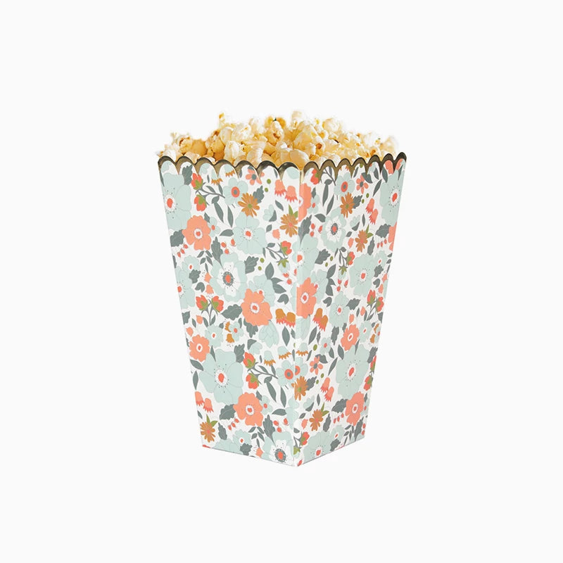 Cajas Palomitas 7 x 7 x 12.5 cm Liberty Azul