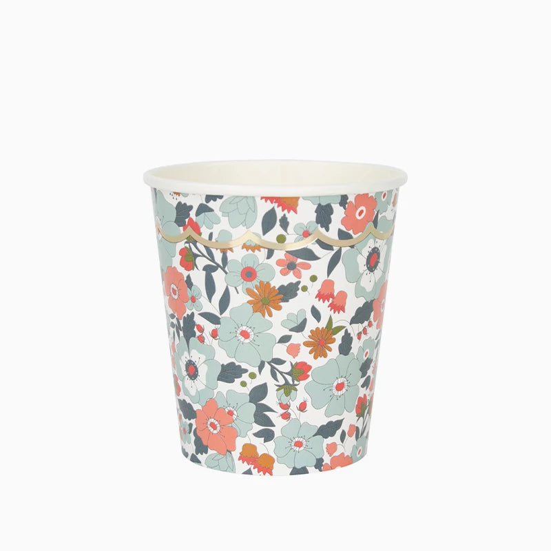 Bicchiere di carta 200 cc Liberty Blu