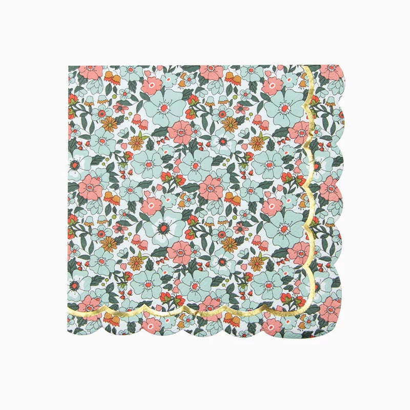 Servilletas Papel 33 x 33 cm Liberty Azul