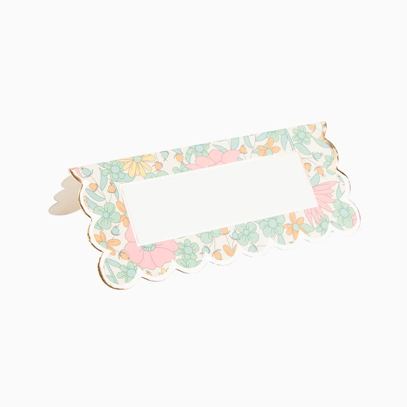 Marcadores de lugar em cartão 8,3 x 9,5 cm Liberty Pink