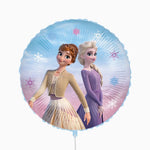 Ballon aluminium rond Ø 46 cm La Reine des Neiges