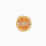 Tarjeta Marcasitios Cartón Ø 6 cm Forma Naranja