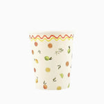 Vaso Cartón 255 cc Limón y Naranja